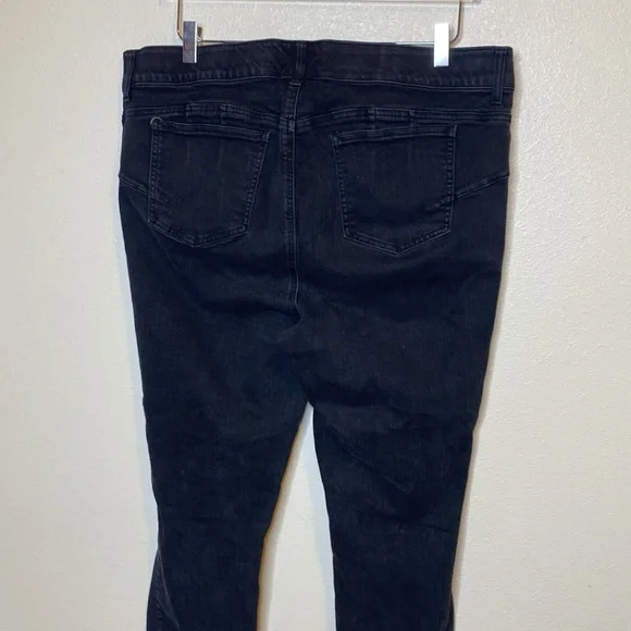 Torrid Distress Bombshell Skinny Sz 18 & 20 Black - Picture 4 of 6